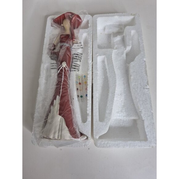 Avon Glamorous Lady Woman Figure Birth Stone Jewelry Holder - 10” - New - Boxed - Picture 1 of 7